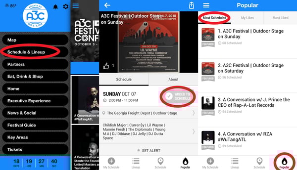 App-Most-Scheduled---A3C-2018