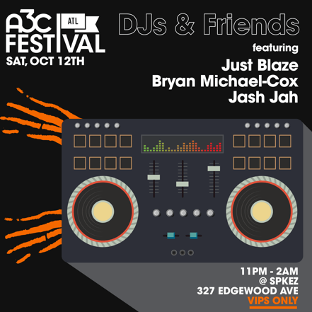 DJs & Friends Flyer